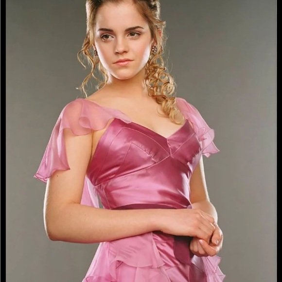 HERMIONE PINK DRESS - Picture 4 of 5